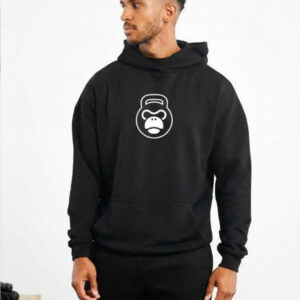 MuscleMonkey Logo Hoodie - Black